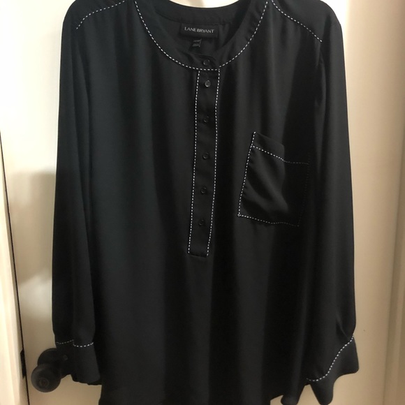 Lane Bryant Tops - Lane Bryant black top